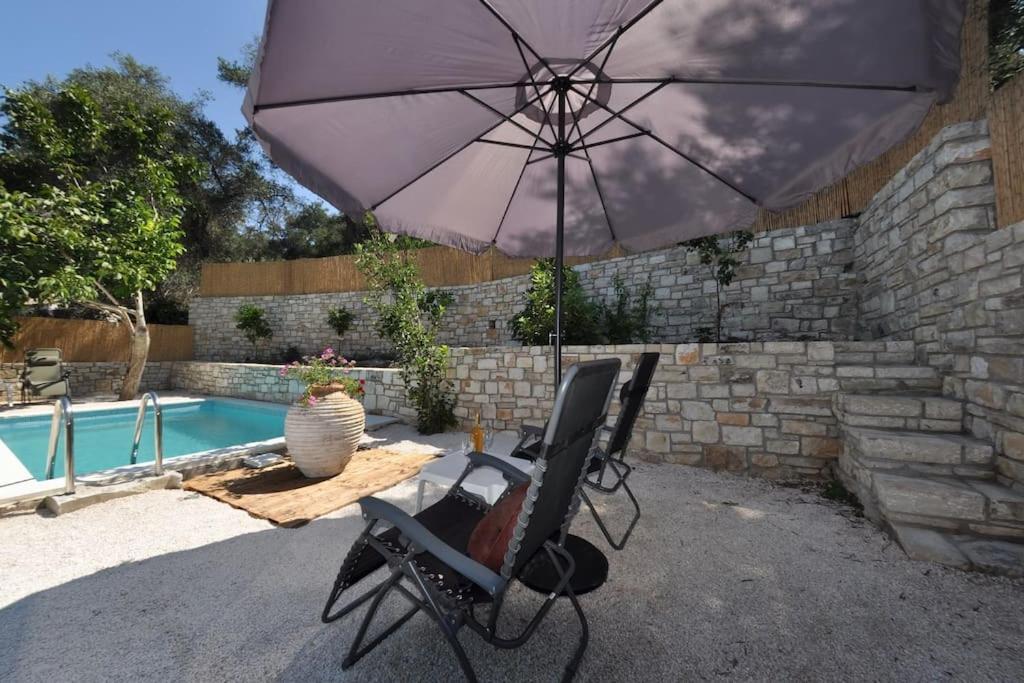 Villa Paxos Adamantia With Private Pool Gaios Eksteriør billede