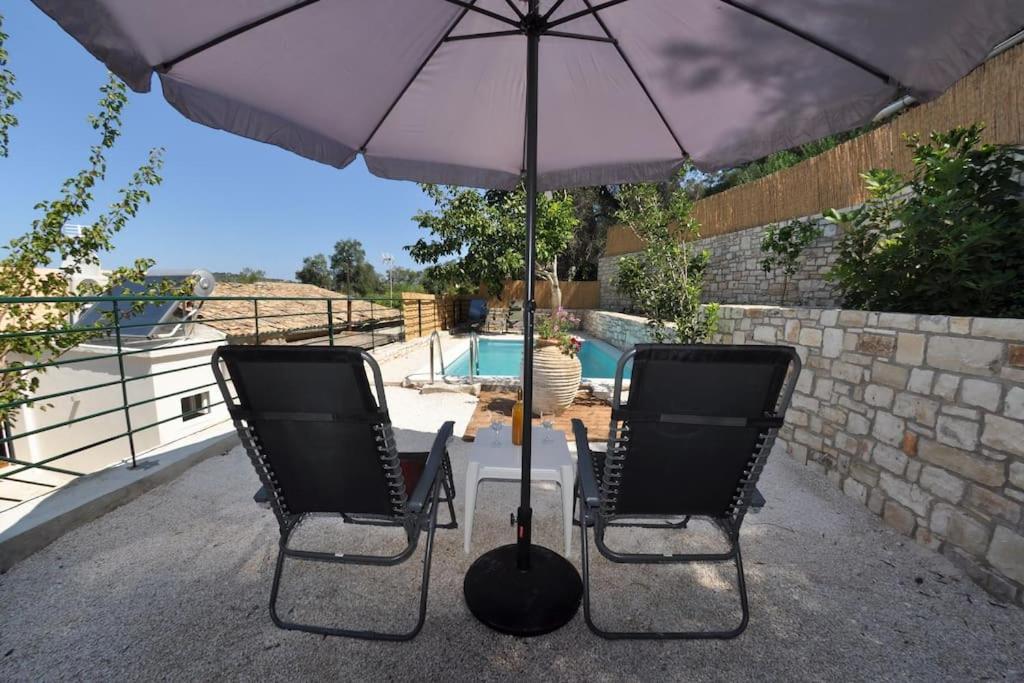 Villa Paxos Adamantia With Private Pool Gaios Eksteriør billede