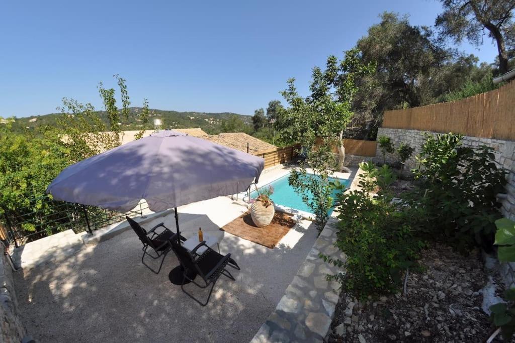 Villa Paxos Adamantia With Private Pool Gaios Eksteriør billede